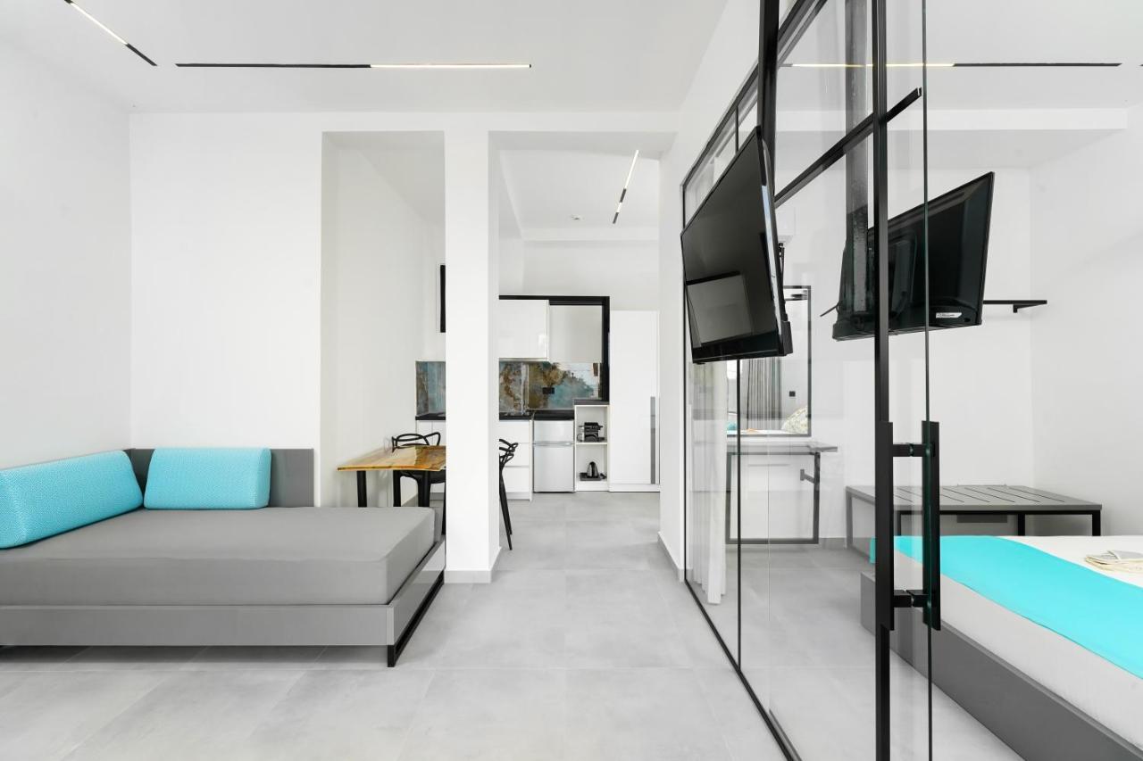Mythodea Prive Luxury Suites خْريسيا أموذيا المظهر الخارجي الصورة