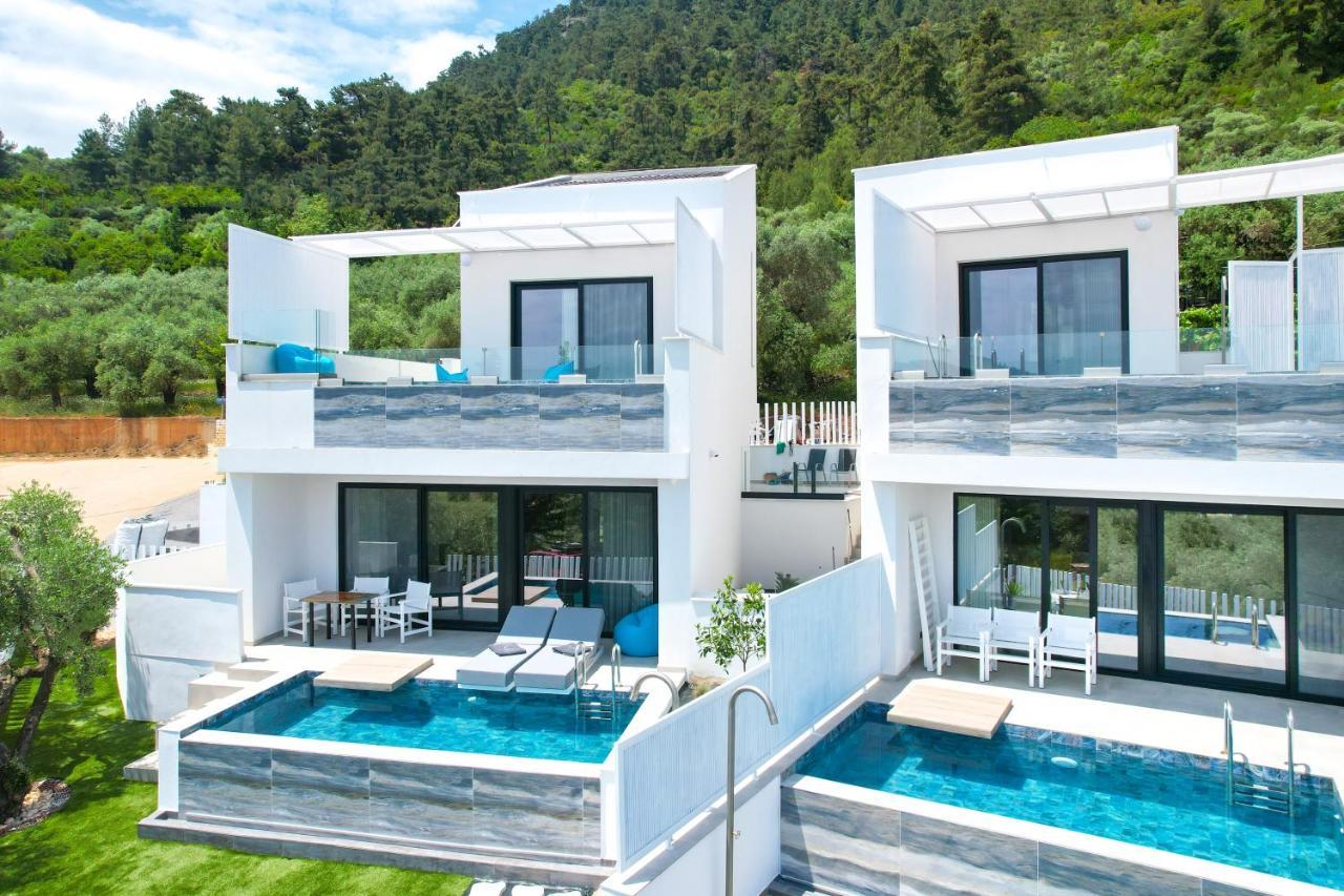 Mythodea Prive Luxury Suites خْريسيا أموذيا المظهر الخارجي الصورة
