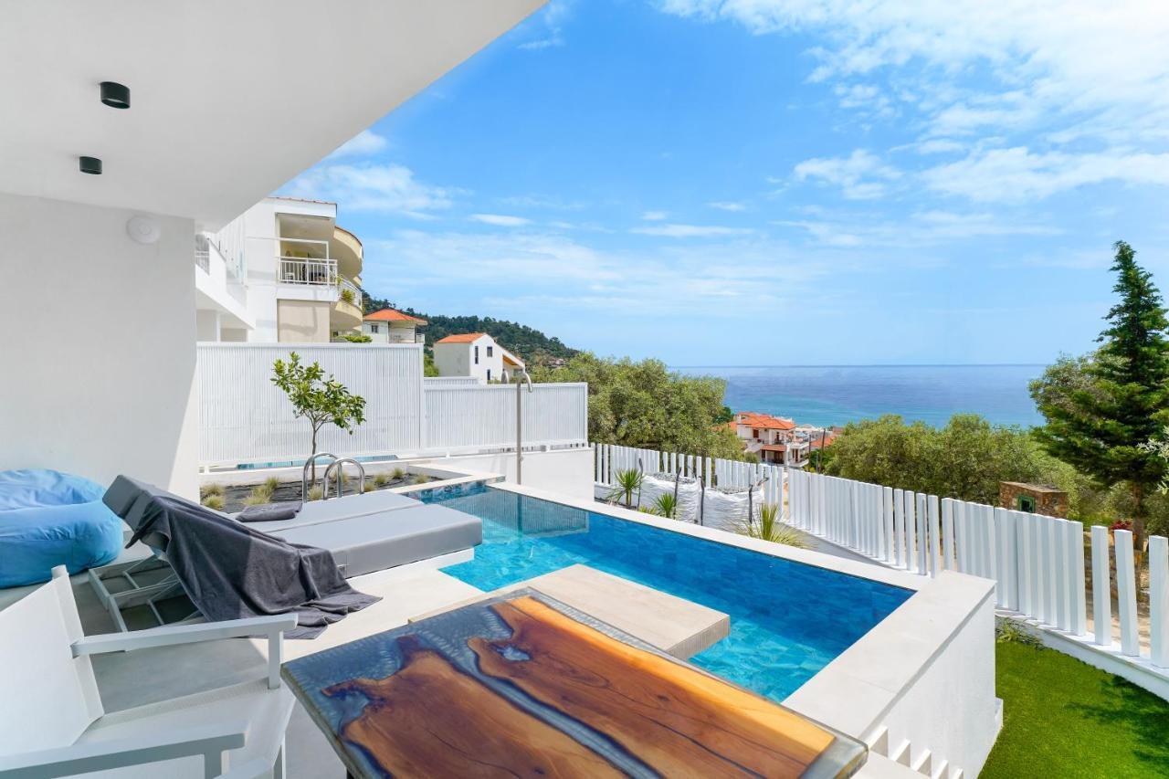 Mythodea Prive Luxury Suites خْريسيا أموذيا المظهر الخارجي الصورة