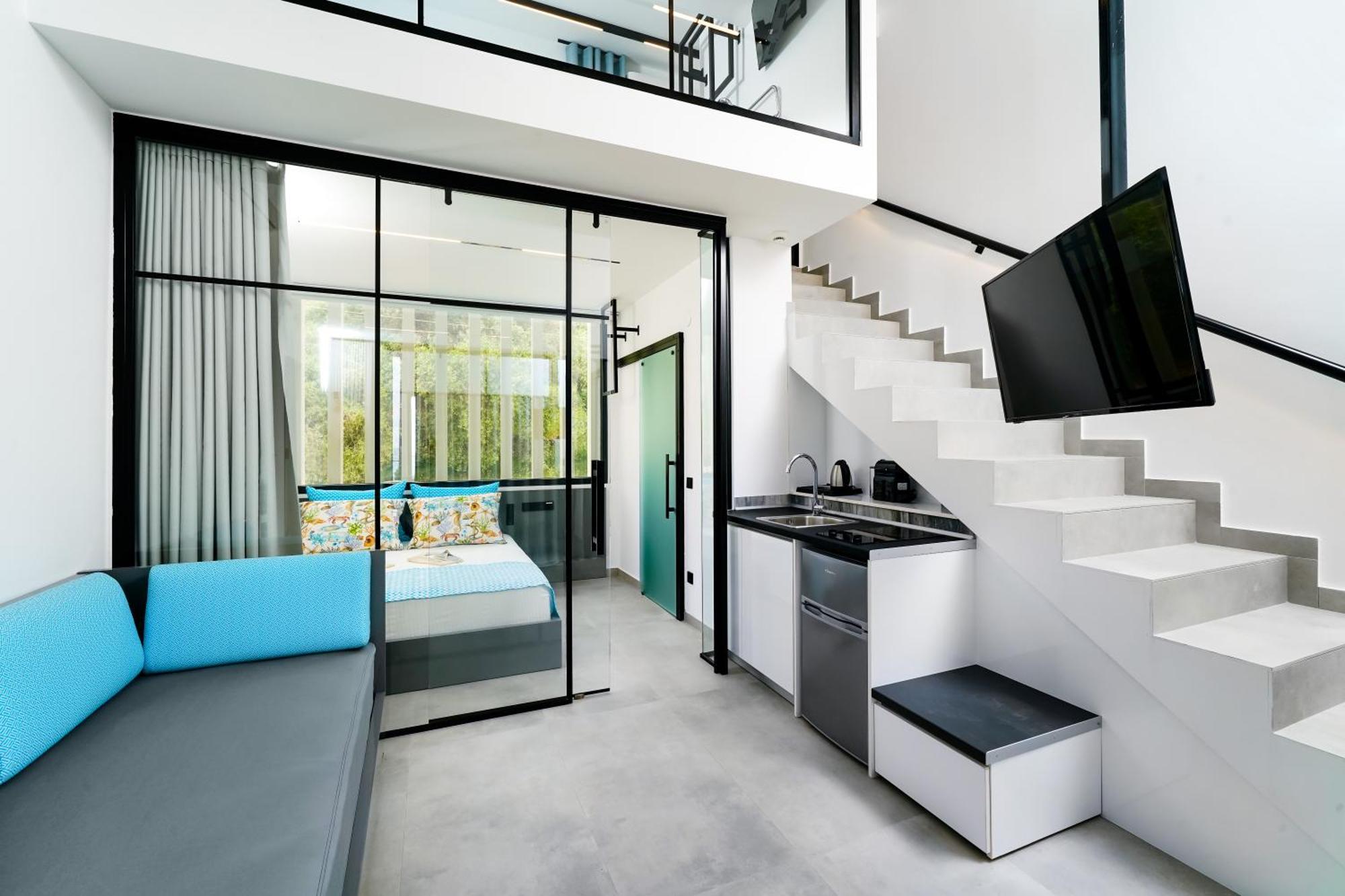 Mythodea Prive Luxury Suites خْريسيا أموذيا المظهر الخارجي الصورة