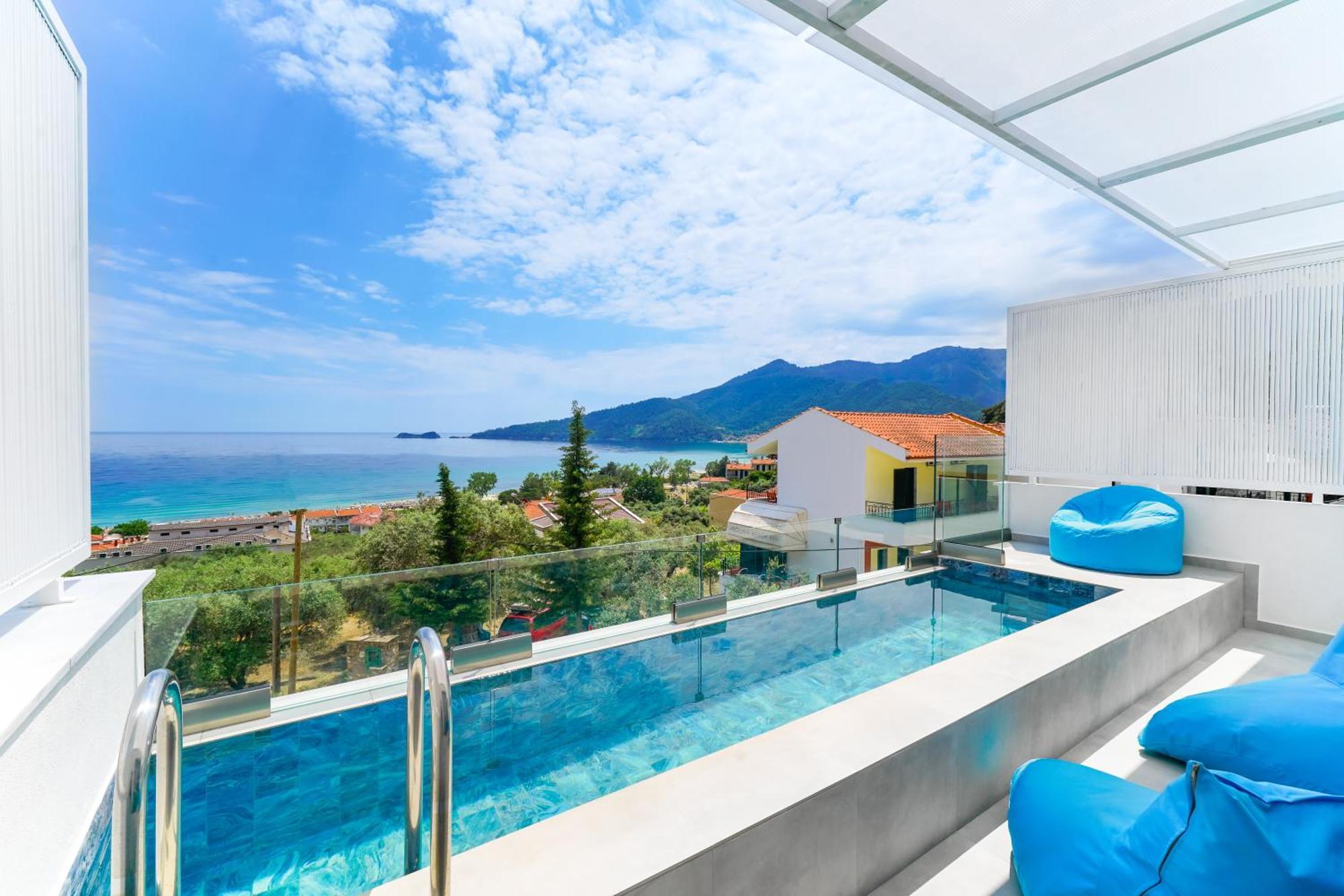 Mythodea Prive Luxury Suites خْريسيا أموذيا المظهر الخارجي الصورة