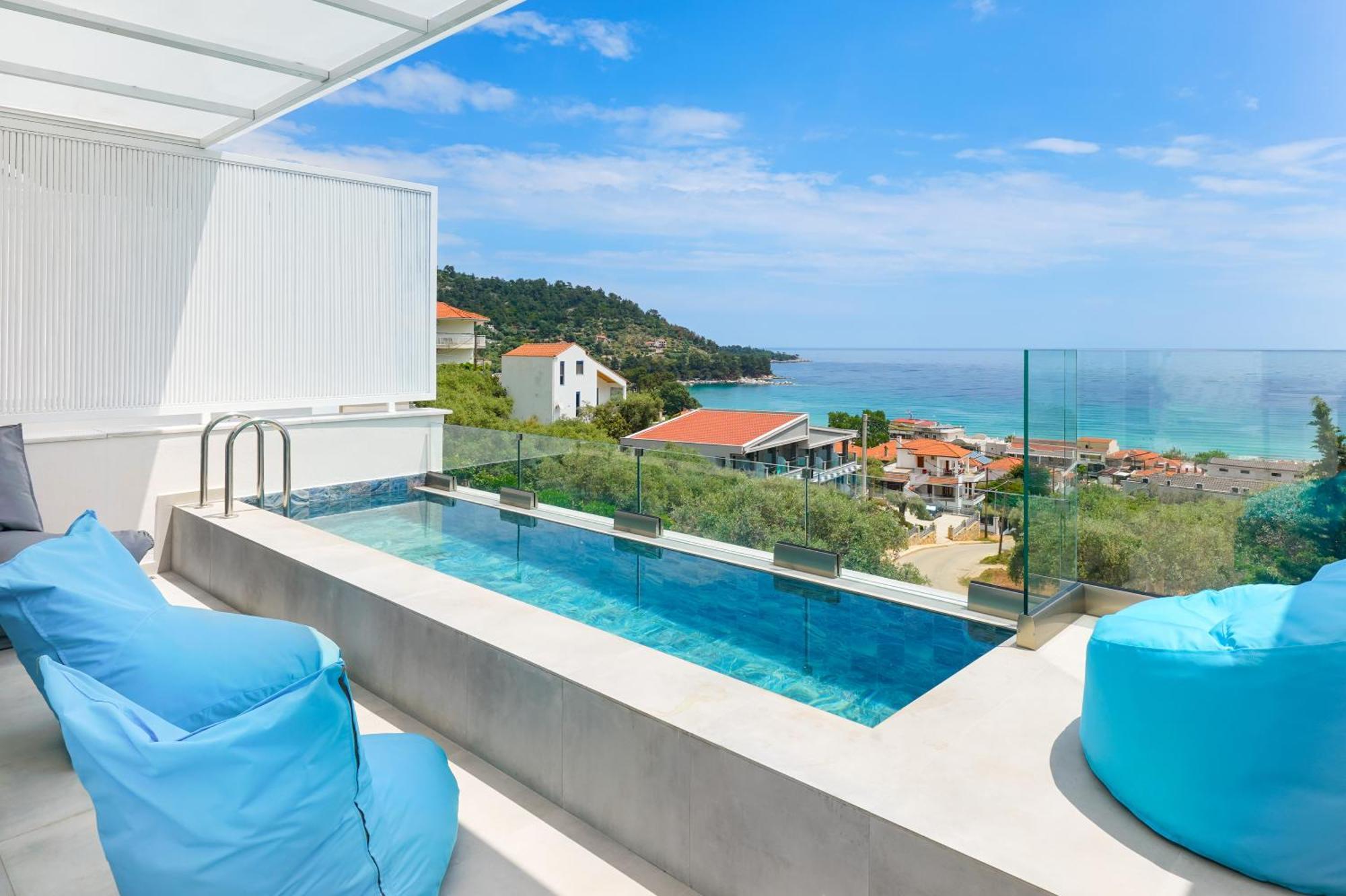 Mythodea Prive Luxury Suites خْريسيا أموذيا المظهر الخارجي الصورة