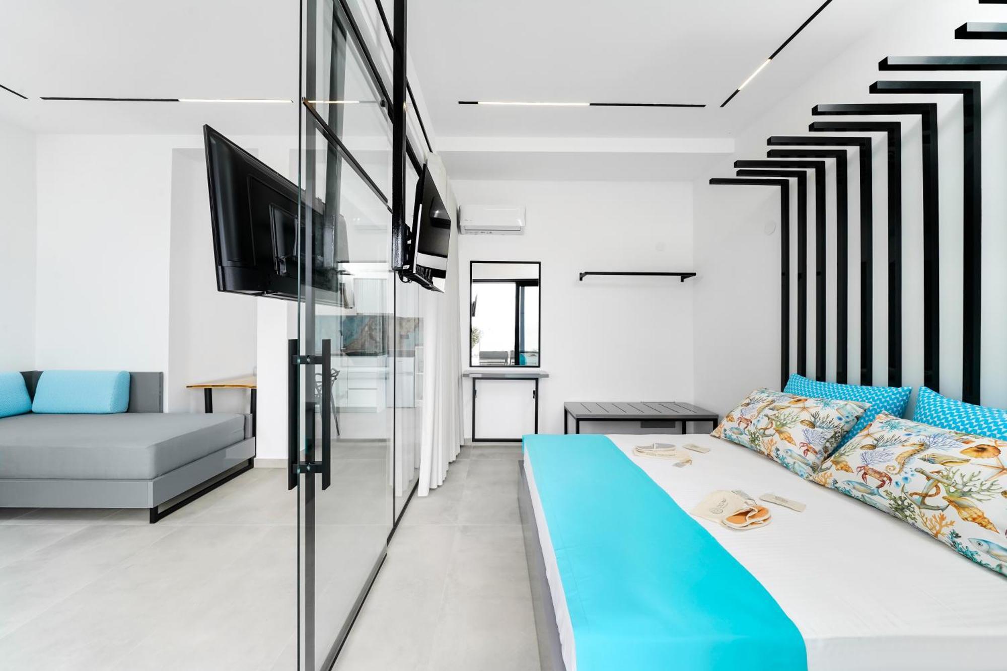 Mythodea Prive Luxury Suites خْريسيا أموذيا المظهر الخارجي الصورة